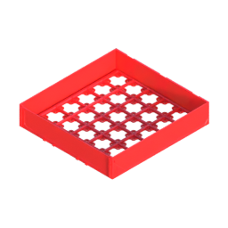 Render of MODULITH 270 Gridfinity Decor Drawer - 3W-1H